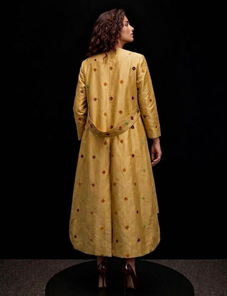 Long Embroidery Coat