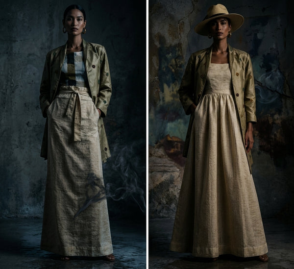 APRON: Tonal Linen Apron