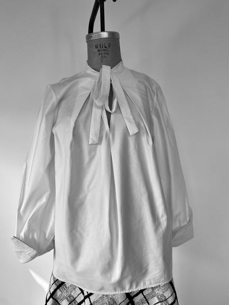 TIE NECK SHIRT